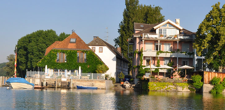 hotel stern am see, direkt am bodenseeufer